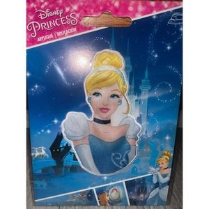 Disney CINDERELLA Princess 2 Iron On Applique Patches Craft Simplicity  lot of 3